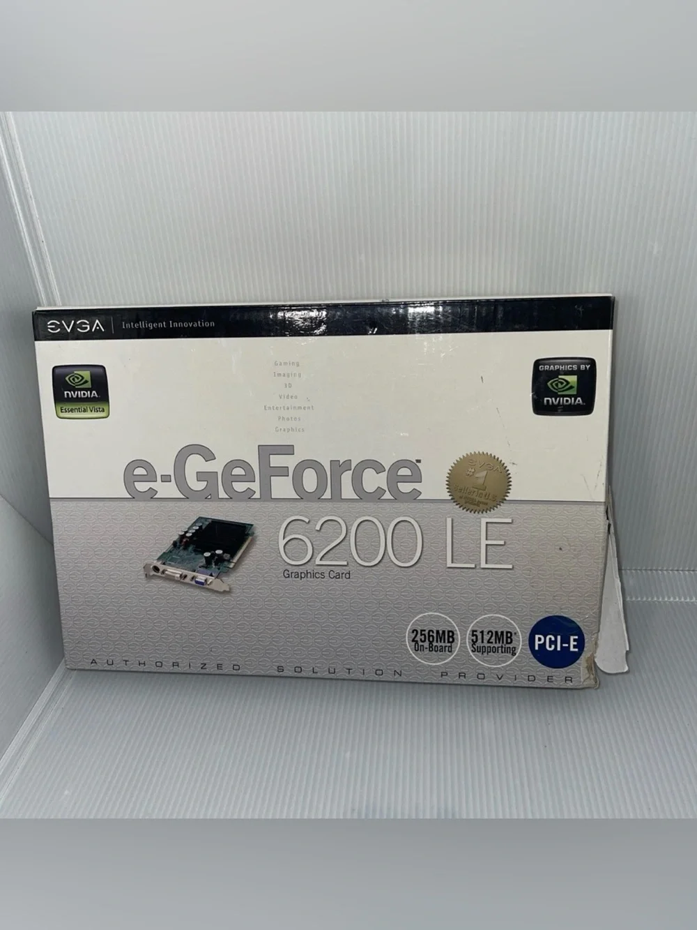 EVGA e-GeForce 6200LE (Ltd. Edition) 256MB DDR2 AGP 8X Graphics Card - Open Box